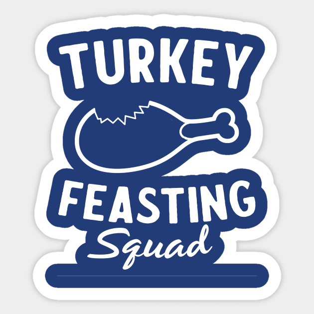 Turkey Feasting Squad Sticker by Portals